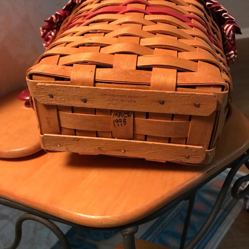Longaberger Glad tidings basket 1998_7